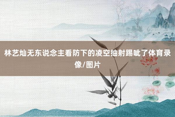 林艺灿无东说念主看防下的凌空抽射踢呲了体育录像/图片